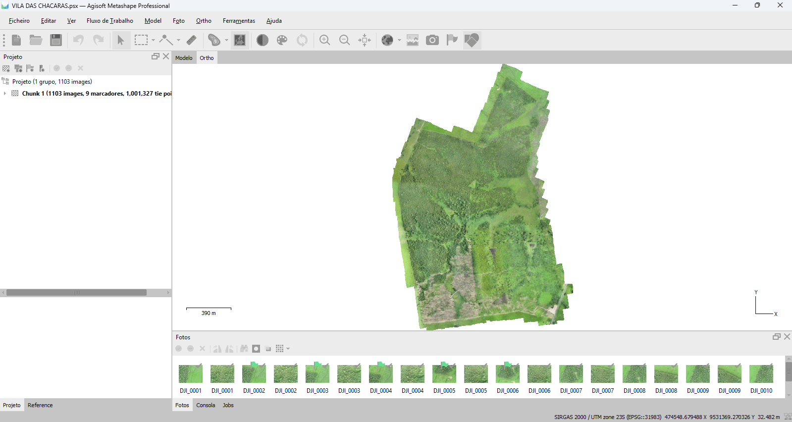 Aerolevantamento com Drone